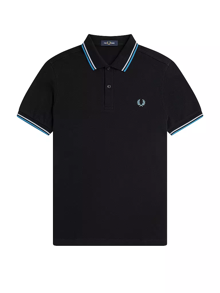 Black fred perry polo online